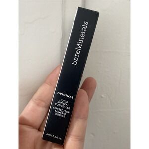 bareMinerals Original Liquid Mineral Concealer Light 2C - Full Size 0.2 oz - New